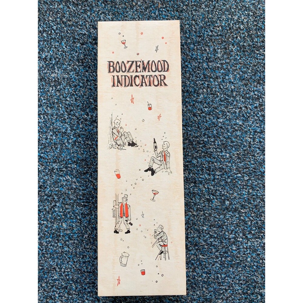 Vintage BoozeMood Indicator 1966 Novelty Gag Gift Party Retro 60s